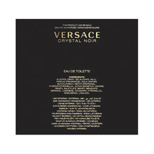 Load image into Gallery viewer, Versace Crystal Noir W 1.7 Eau De Toilette Spray