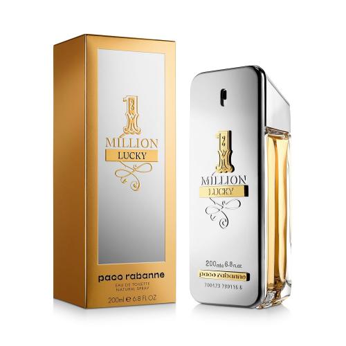 Paco One Million Lucky 6.8 Eau De Toilette Spray for Men